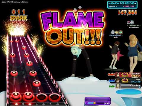 The Fiery Concert - My Chemical Romance - Mama ( Lv 4 Crazy ) with Flame Out