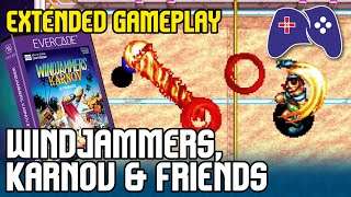 Windjammers, Karnov & Friends (Evercade) Extended Members Only version