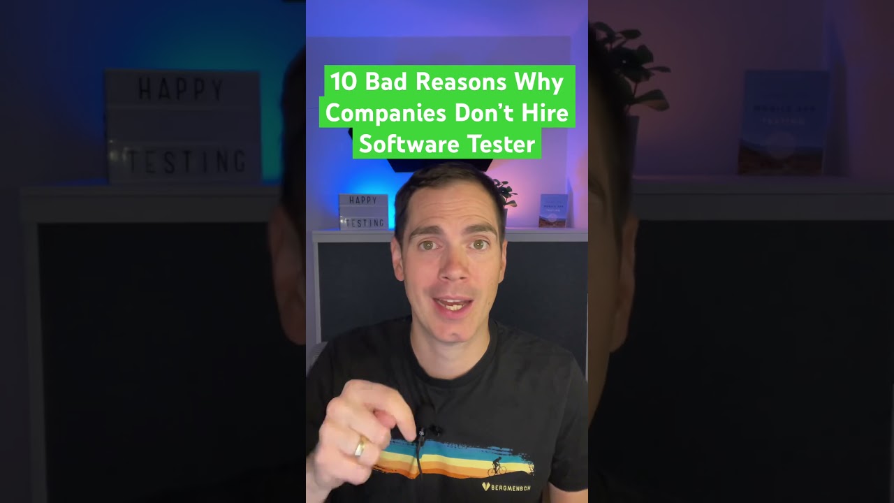 Why companies don’t hire software tester? #softwaretesting #testing