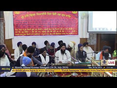 028 Shimla 27Jul2019 SatE RSK Bhai Bhajanpreet Singh Jee Delhi