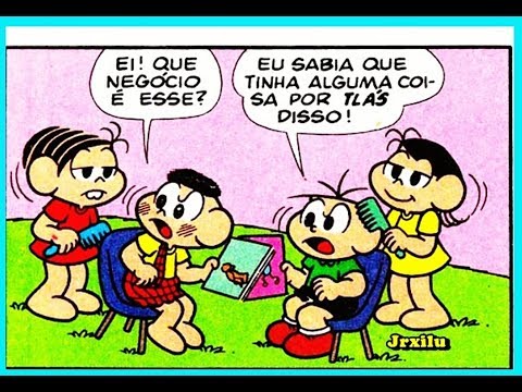 A Turma - Escultoras de cabeça, Quadrinhos Turma da Mônica