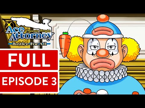 Phoenix Wright Ace Attorney - Justice for All - Episode 3: Turnabout Big Top PC FULL GAME Longplay