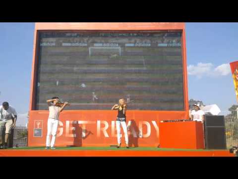 Edgar Akobyan & Alina Football Park Fifa 2018 universiade 2013 Kazan