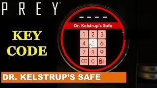 Prey: Dr. Kelstrup's safe code