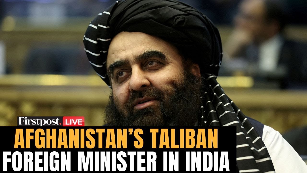 LIVE: Afghanistan’s Taliban Foreign Minister Amir Khan Muttaqi Addresses Media | India Taliban Ties