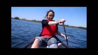preview picture of video 'Kanoa canadees kanovaren op het Veerse Meer'