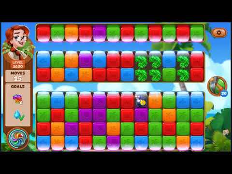 Lost Island Blast Adventure Level 1650 - NO BOOSTERS 🏝️ | SKILLGAMING ✔️