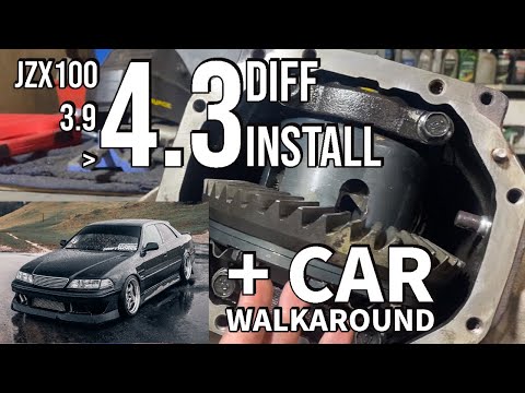 We put a 4.3 Diff in the JZX100 - FREE Hersperwers? + Car Walkaround!