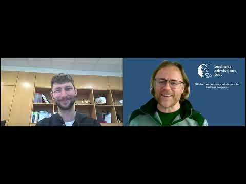 Webinar - The ESMT Admissions Test (BAT) with Micheal Collins | ESMT Berlin