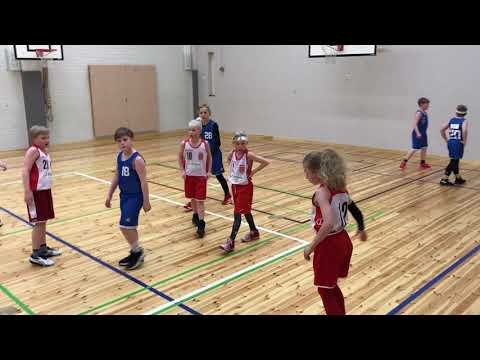 7.4.2019 minien 2.div.koripalloa, HoNsU White-Koripeikot