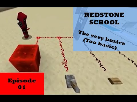 Ep01 - Redstone School [101] [Minecraft 1.17 ]
