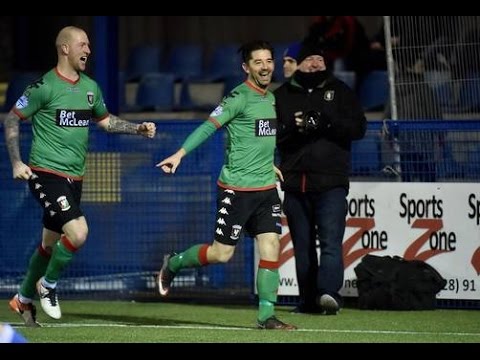 Ards FC vs Glentoran FC,  20th January 2017