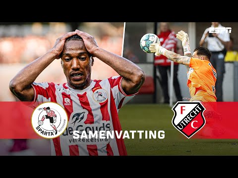 🤯 KRANKZINNIGE SLOTFASE eindigt in STRAFSCHOPPEN! 😱 | Samenvatting Sparta - FC Utrecht