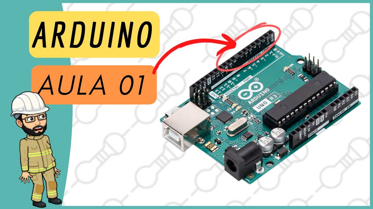 Como programar saída digital no arduino - Aula 01