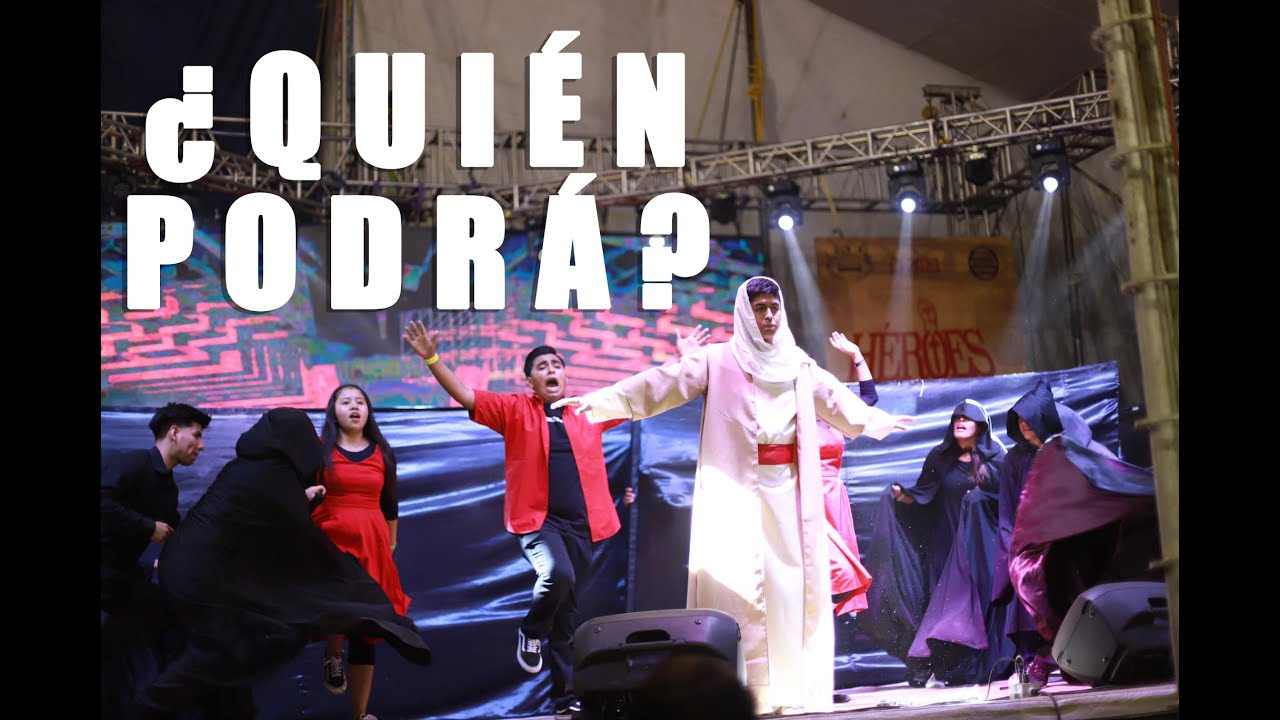 Jesucristo, el mayor héroe de la historia ❤️ Obra musical: "¿Quién podrá?"