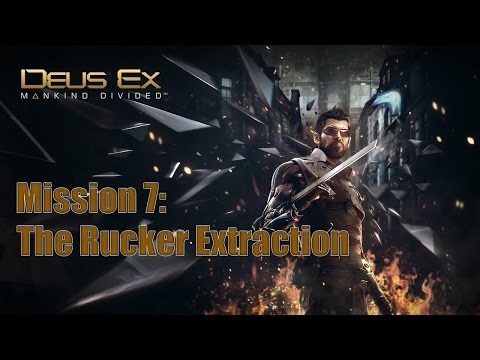 Deus Ex: Mankind Divided - Mission 7| I Never Asked For This (No Alarms, Pacifist, Stealth)
