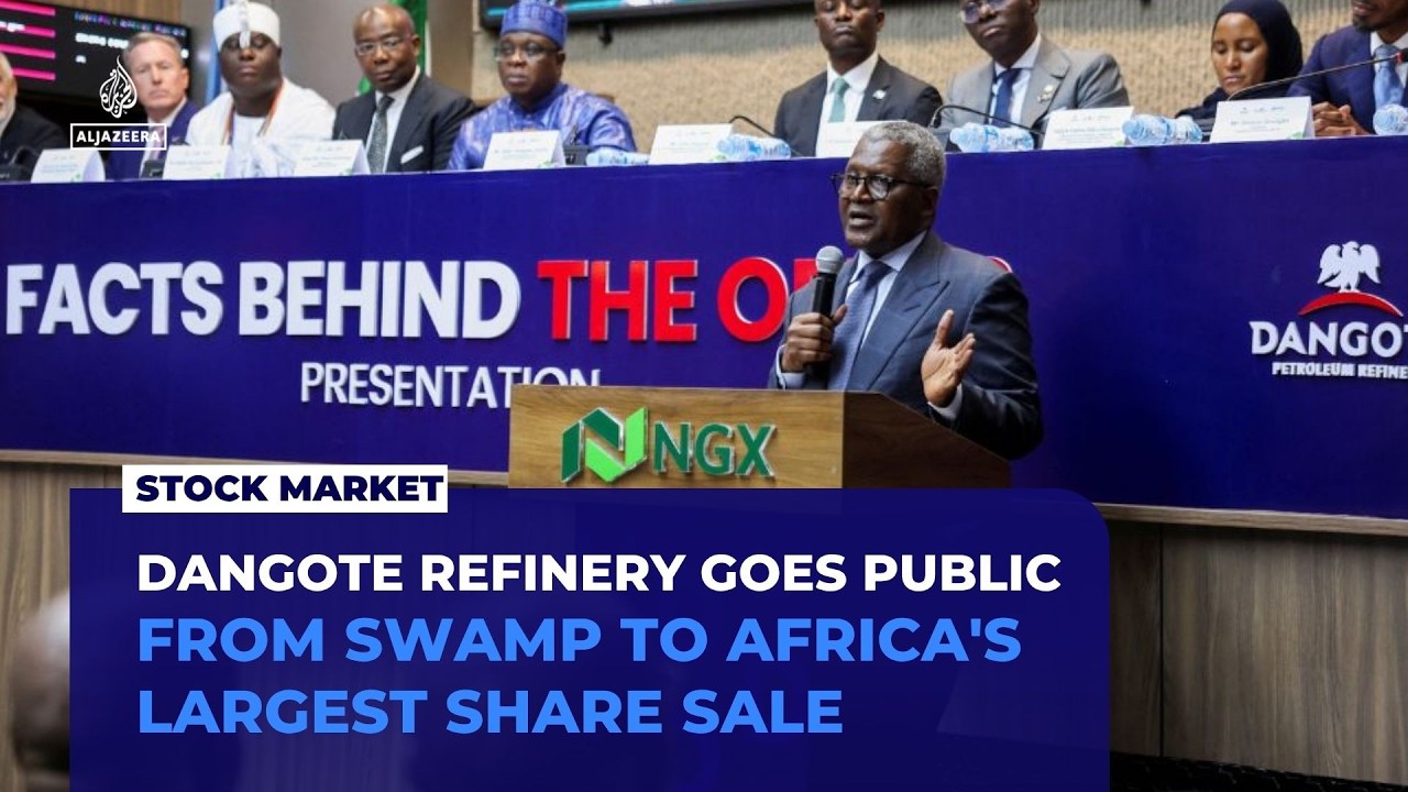 Dangote Refinery at centre of Africa's largest-ever share sale