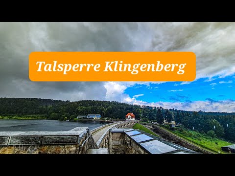 Talsperre Klingenberg. Wandern in Dresden und Umgebung.