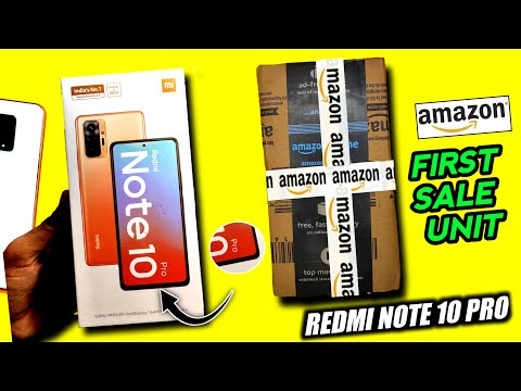 Redmi Note 10 Pro Amazon First Sale Indian Retail Unit Unboxing | Redmi Note 10 Pro Unboxing