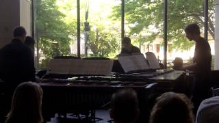 Rick Yogis Marimba Quartet performed by the Nazareth College Percussion Ensemble