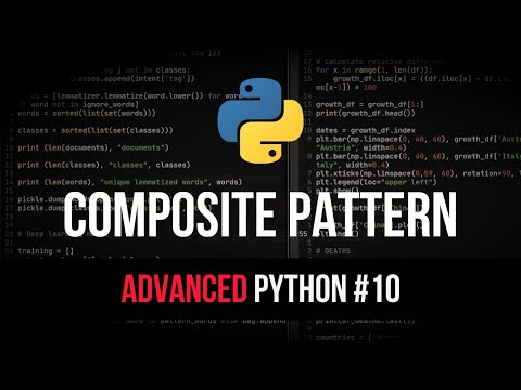 Composite Design Pattern Advanced Python Tutorial 10