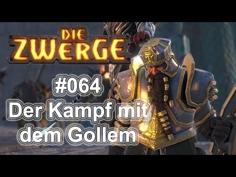 DIE ZWERGE #064 - Der Kampf mit dem Gollem - Lets Play