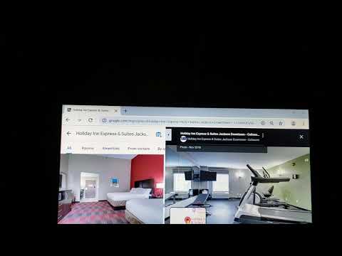 Hotel tour: Holiday inn Express & suites in Jackson MS.