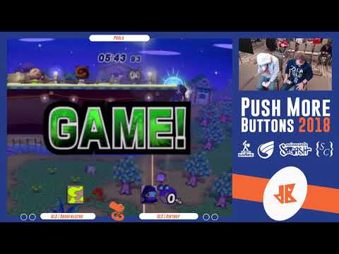 Drugfreechu (GnW) vs Dirtboy (Squirtle) - Push More Buttons 2018 PM Pools