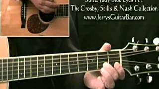How To Play Crosby, Stlls & Nash Suite Judy Blue Eyes (introduction)