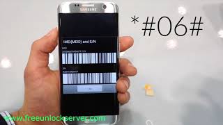Unlock samsung galy s7 Free - How to unlock samsung galaxy s7 edge (any carrier or country)
