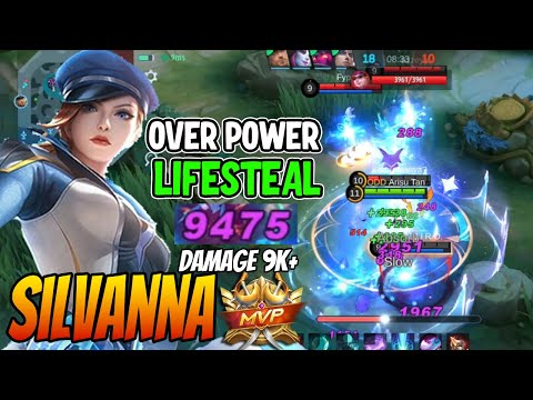INSTANT DELETE COMBO SILVANA PERFECT BUILD ITEM - Silvanna Best Build 2023 ~ MLBB