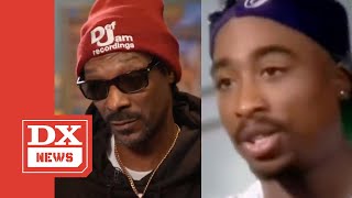 Snoop Dogg Reacts To Old 2Pac Footage of Tupac