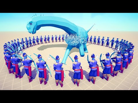 50x ICE ARCHERS vs EVERY BOSS UNITS - Totally Accurate Battle Simulator TABS