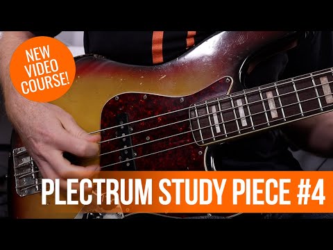 Advanced Plectrum Study #4