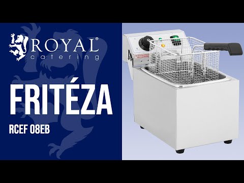 Video - Fritéza - elektrická - 8 l - 230 V