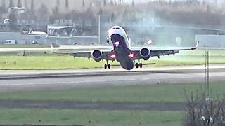 A321 nearly suffers double tail strike