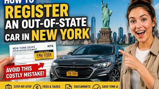 How to register an out-of-state car in New York