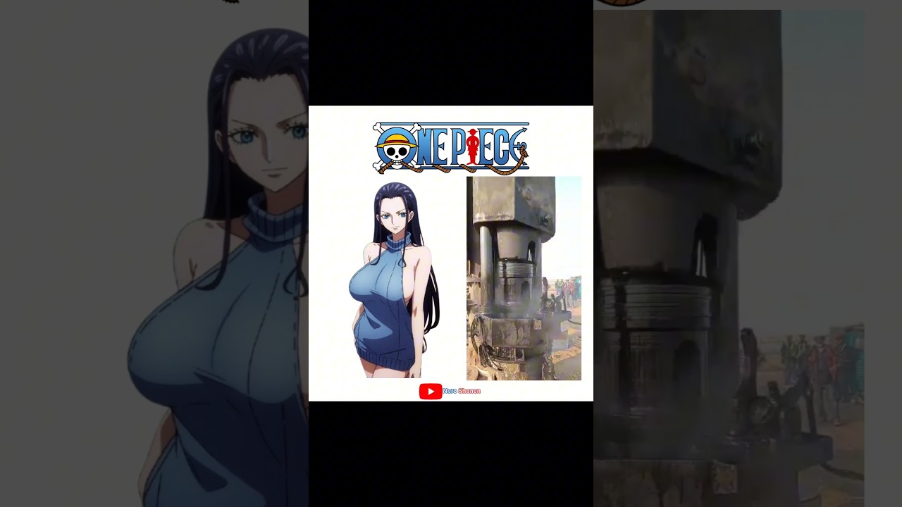 One Piece Waifu Vs Hydraulic Impact Press😋 #onepiece #memes #waifu