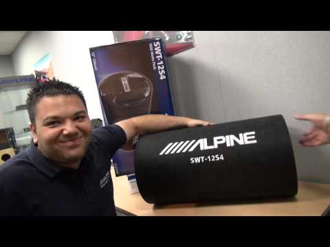 Subwoofer Alpine SWT-12S4 (juodos spalvos) video