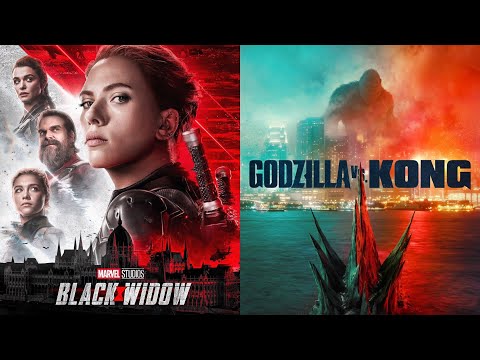 Black Widow Trailer with Godzilla vs Kong