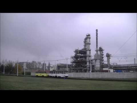 Straßenbahn in Most/ CZ (13.11.2014)