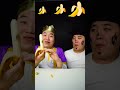 SMALL MEDIUM BIG Emoji FOOD CHALLENGE Banana Dessert Mukbang ASMR Shorts