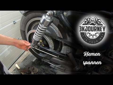 Antriebsriemen spannen | Sportster How To #1