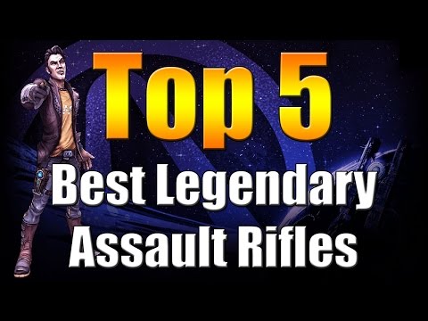 Borderlands The Pre Sequel | Top 5 | Best Legendary Assault Rifles