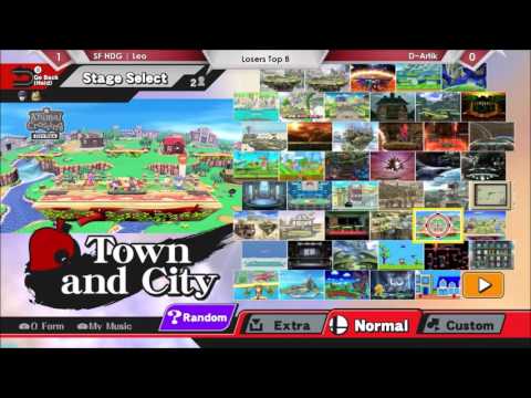 SP45 - SF HDG | Leo (Marth) Vs. D~Artik (Fox) Losers Top 8 - Smash 4