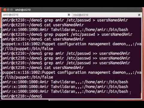 Linux: Shell Metacharacters