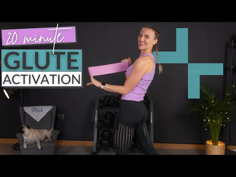 20 MIN GLUTE ACTIVATION for a STRONG BOOTY | MINI BAND WORKOUT