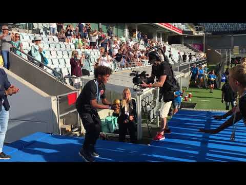 Seals 2005B - 2018 Gothia Cup 3rd Place Trophy Presentation