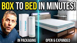 Linenspa Mattress Unboxing: In the Box vs Fully Expanded!