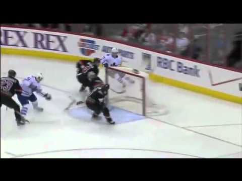 Leafs @ Hurricanes - Nikolai Kulemin Goal